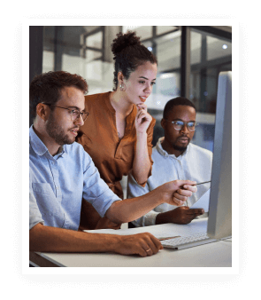 Passionate designers, developers,